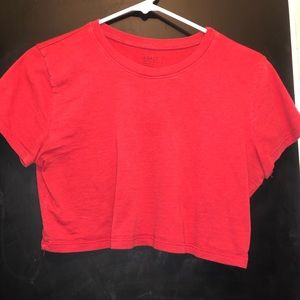 J. Galt cropped tee